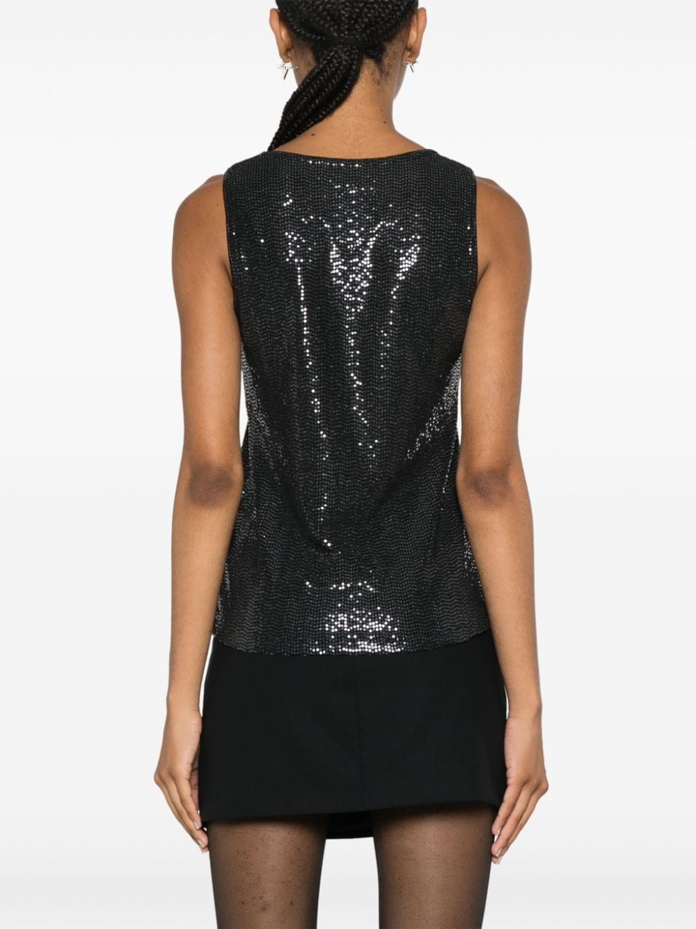 logo-patch tank top - 4