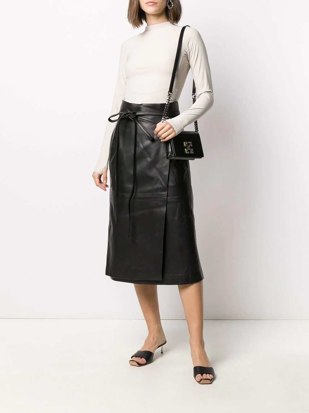 rear zip fastening top - 2