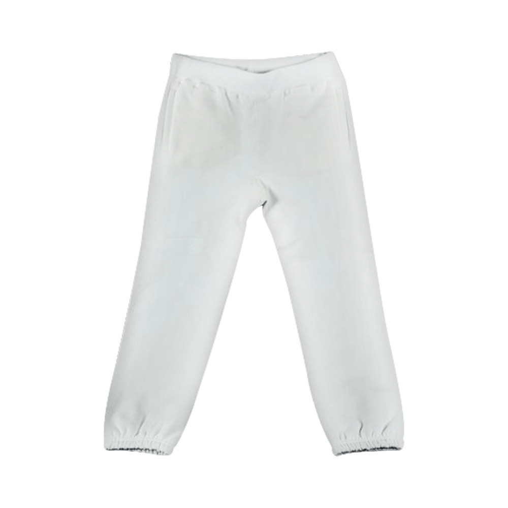 Supreme Corner Label Sweatpant 'White' - 1