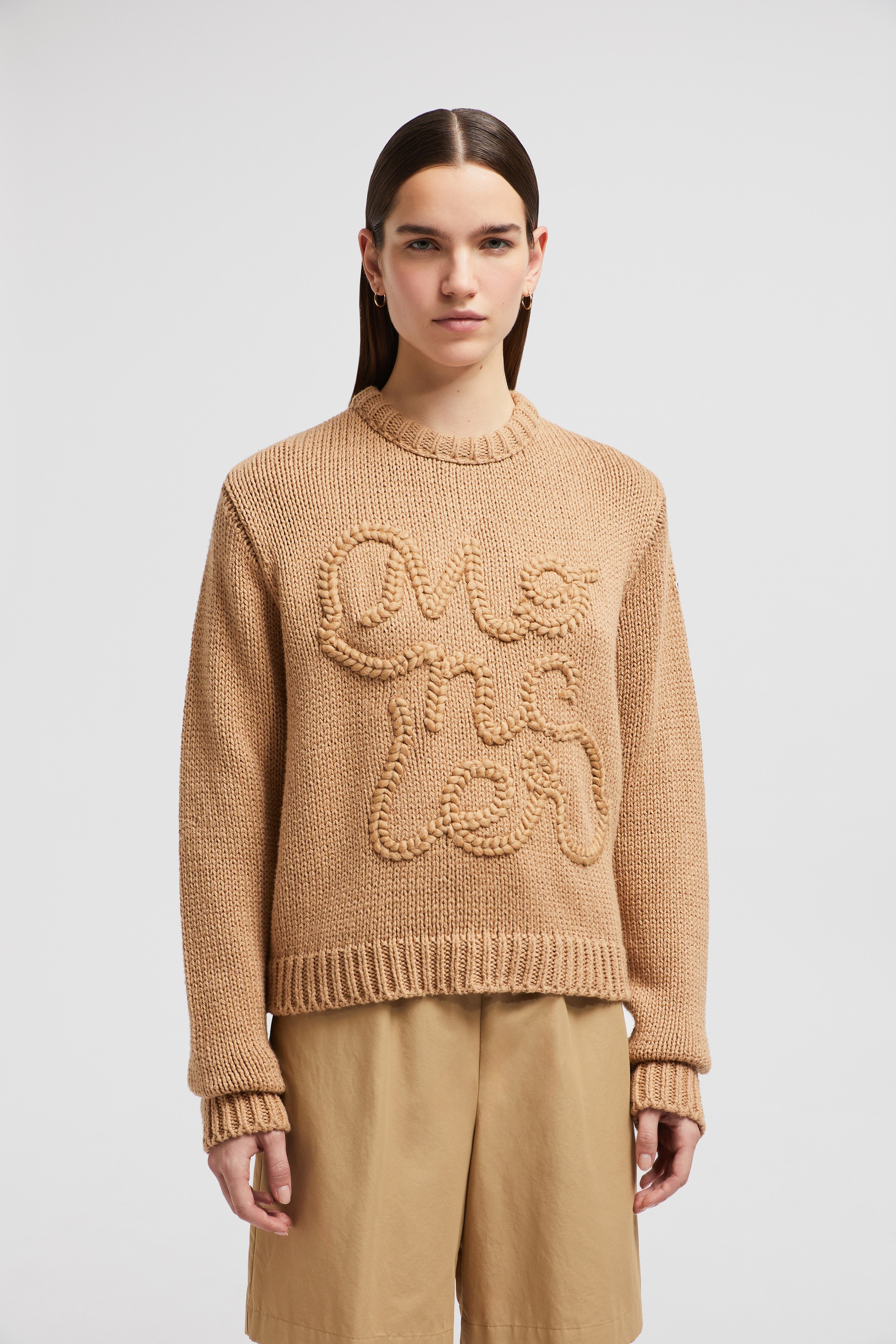 Embroidered Logo Cotton Sweater - 3