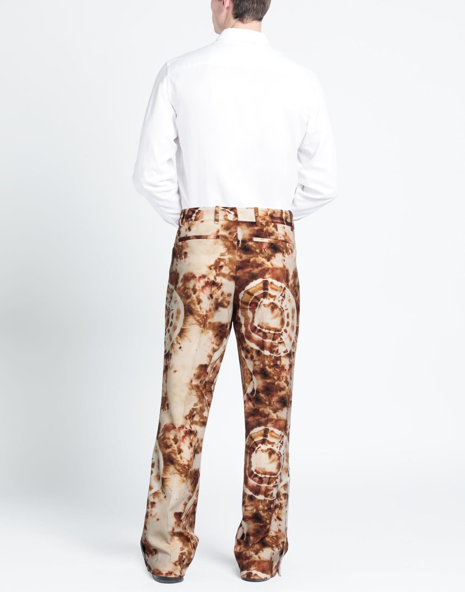 Brown Men's Casual Pants - 3