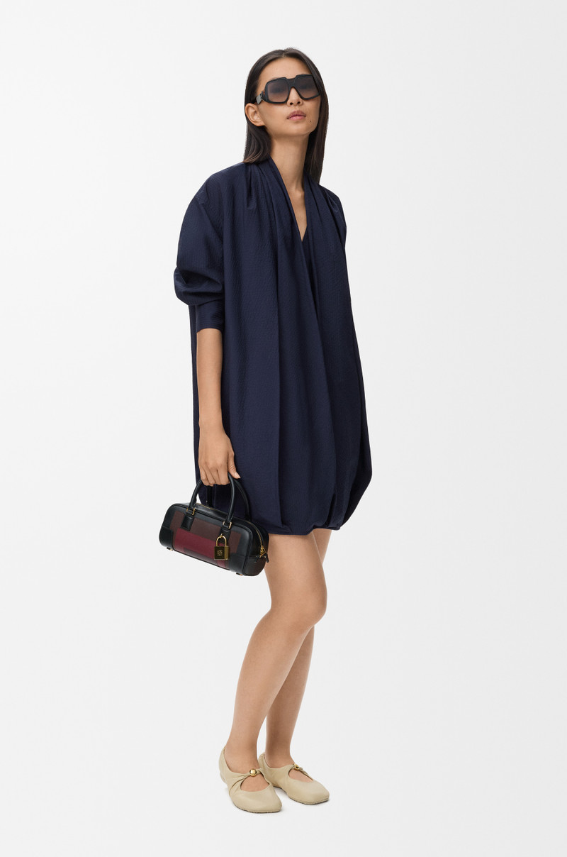 Loewe Draped dress in cotton outlook