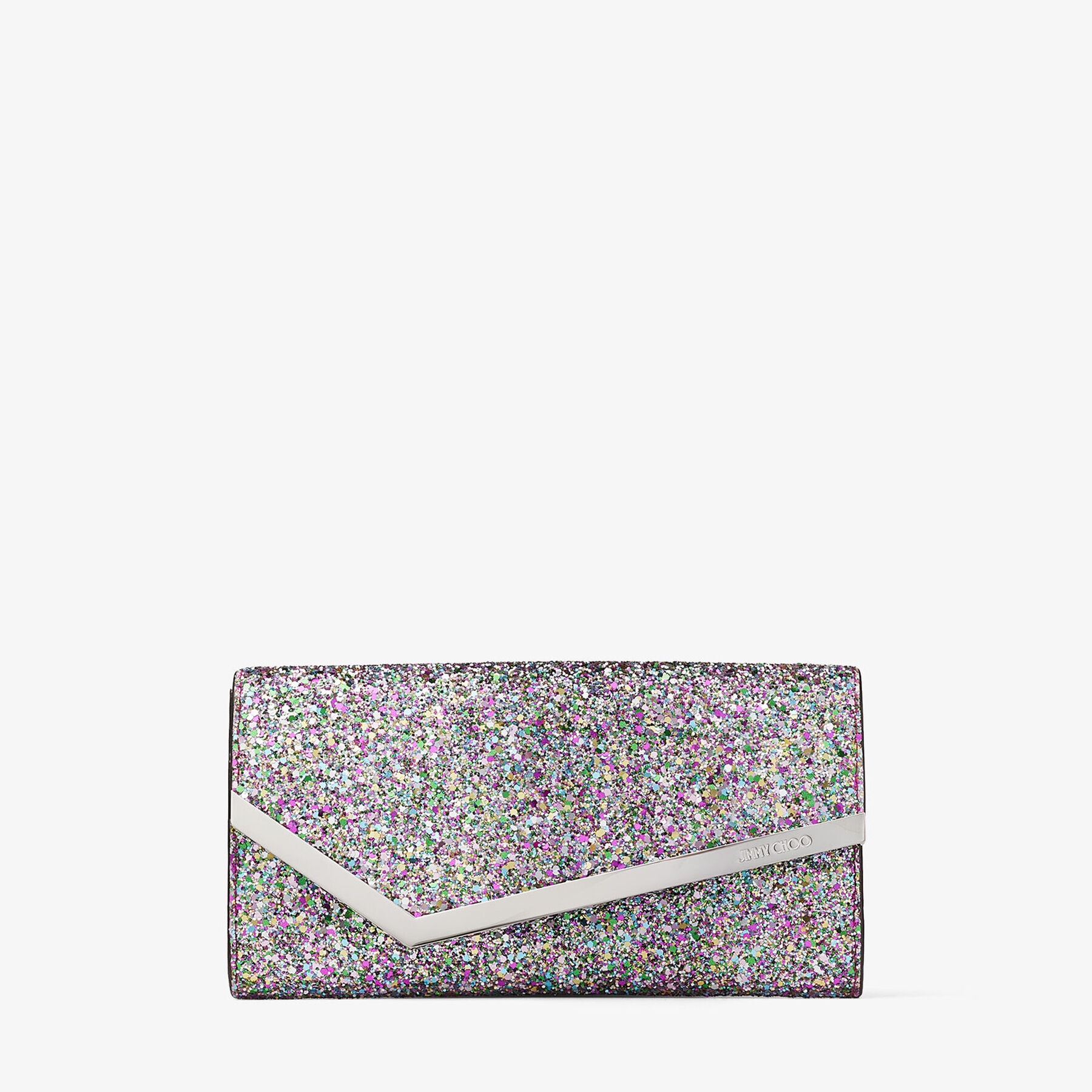 Emmie
Confetti Glitter Fabric Clutch Bag - 1