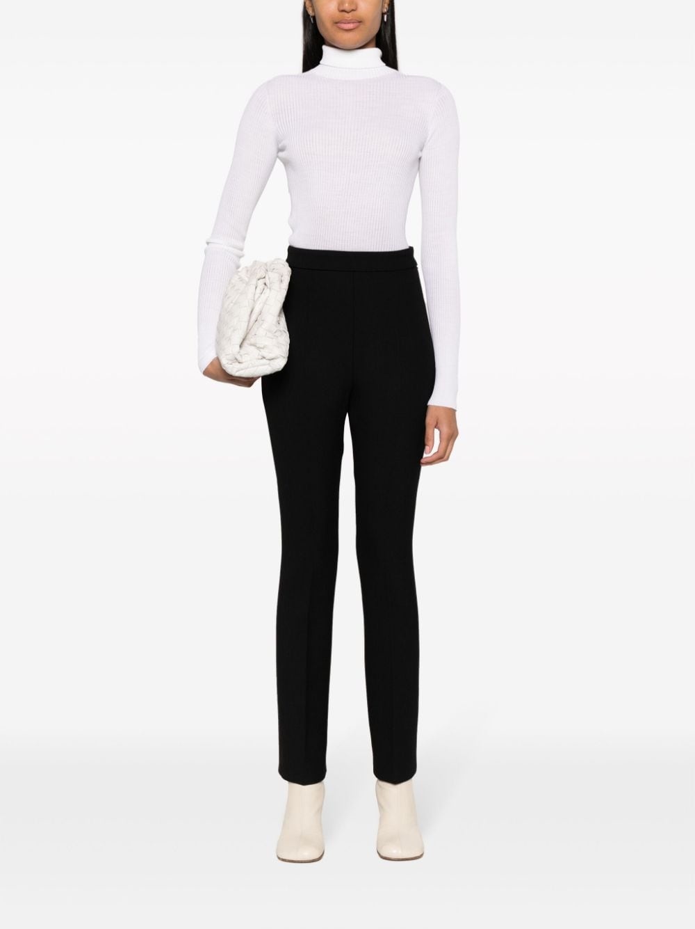 straight-leg tailored trousers - 2