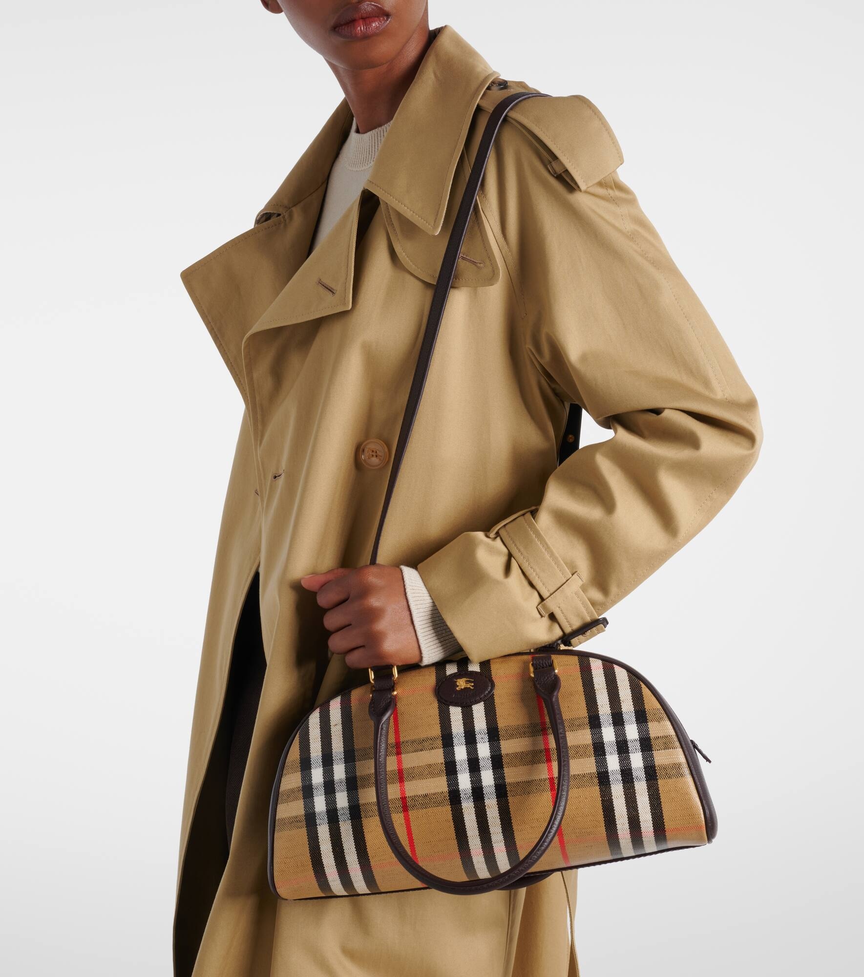 Highlands coated jacquard tote bag - 6