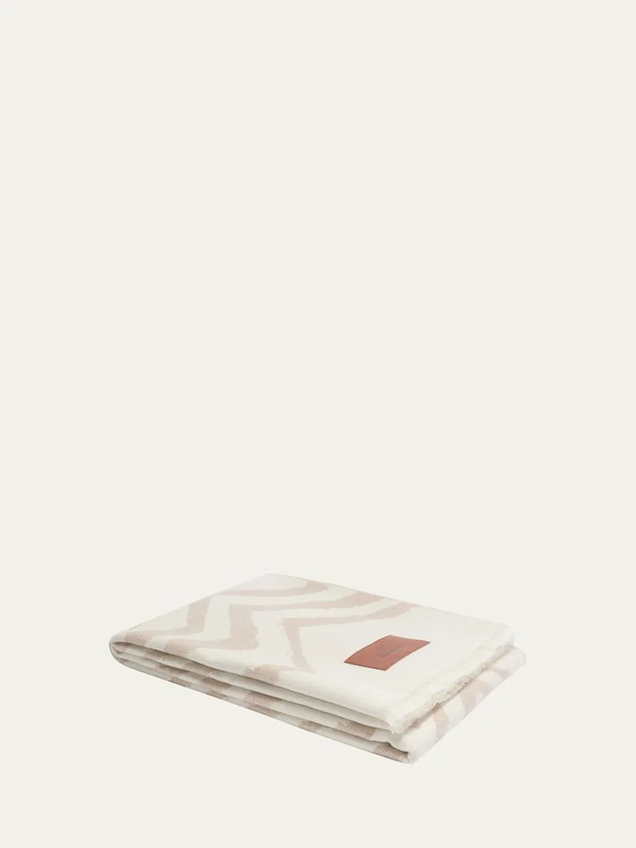 Graffiti Virgin Wool Throw, 53" x 71" - 1