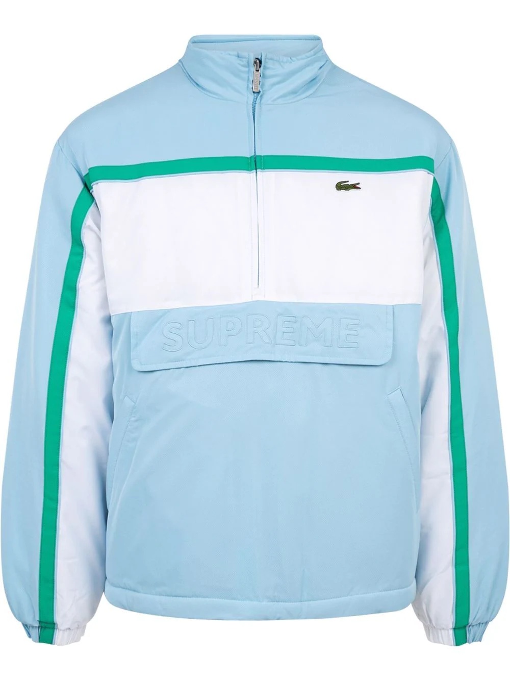 x Lacoste padded half-zip jacket "FW19" - 1