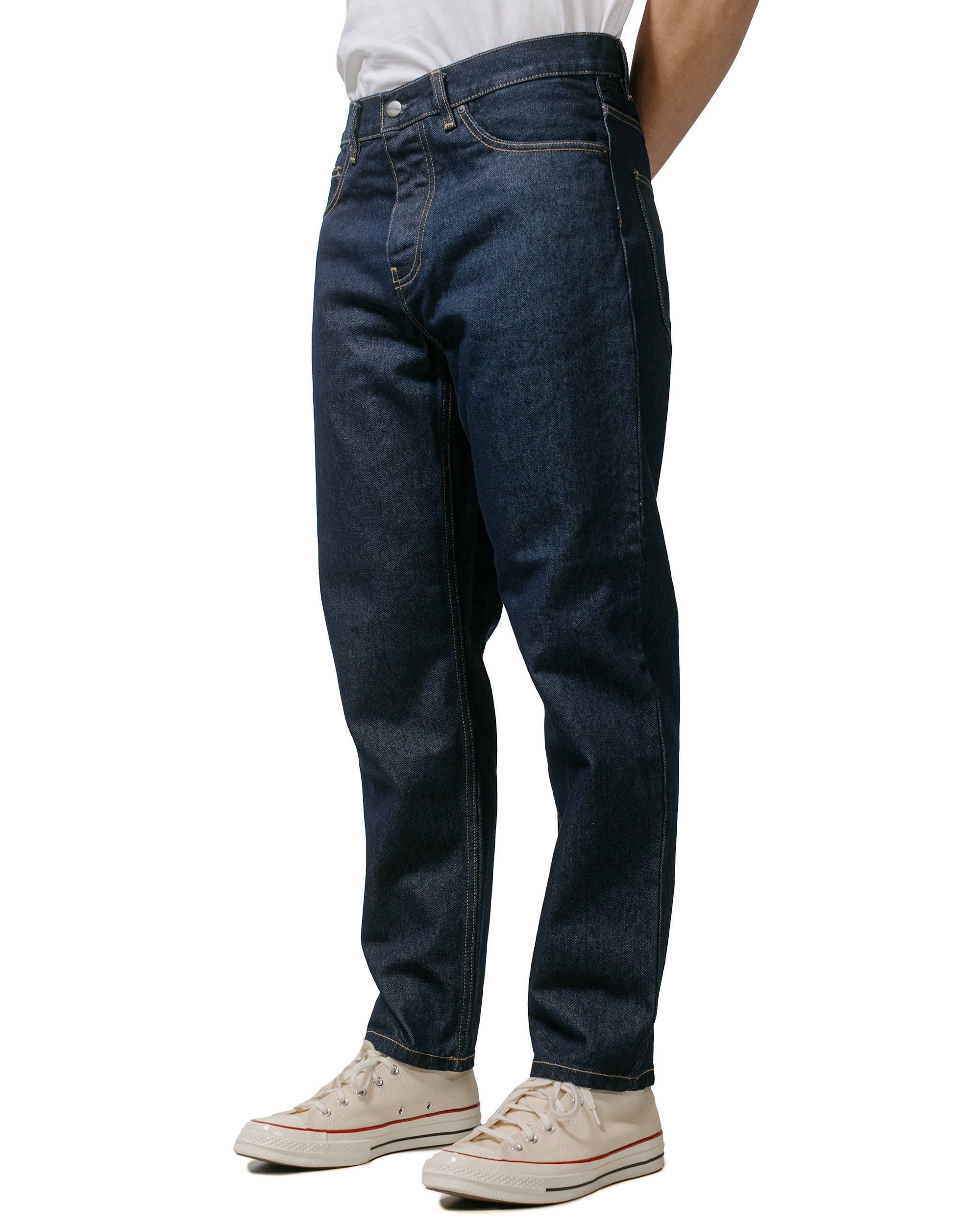 Carhartt W.I.P. Newel Pant Denim Blue One Wash - 2