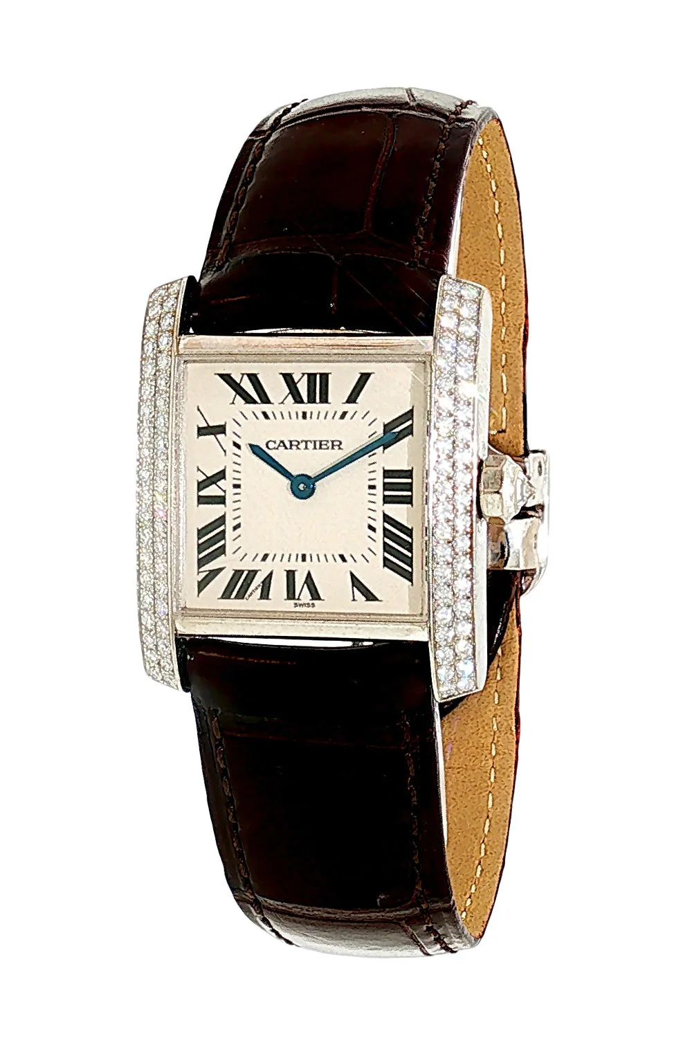 Tank Francaise Watch - White Gold - 1