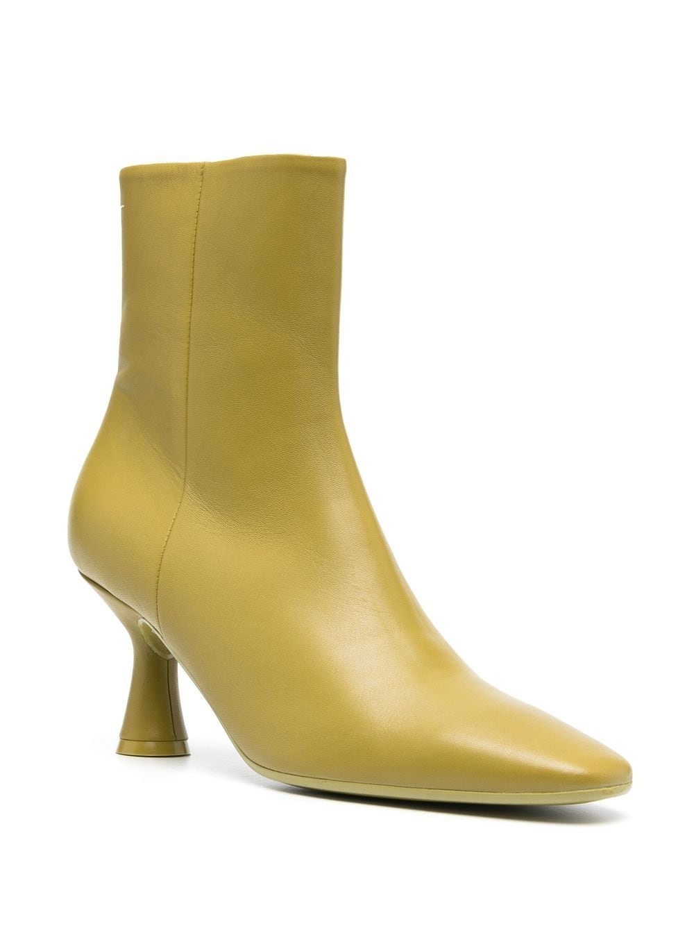 90mm leather ankle boots - 2