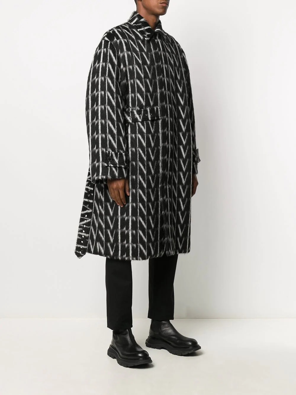 VLTN-print coat - 3