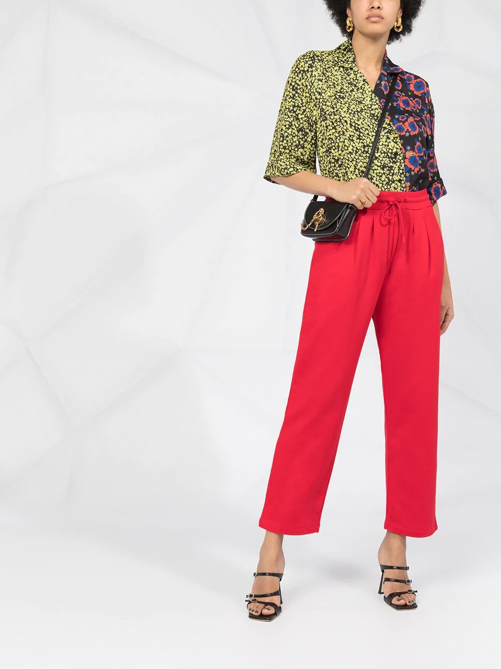 tailored drawstring trousers - 2