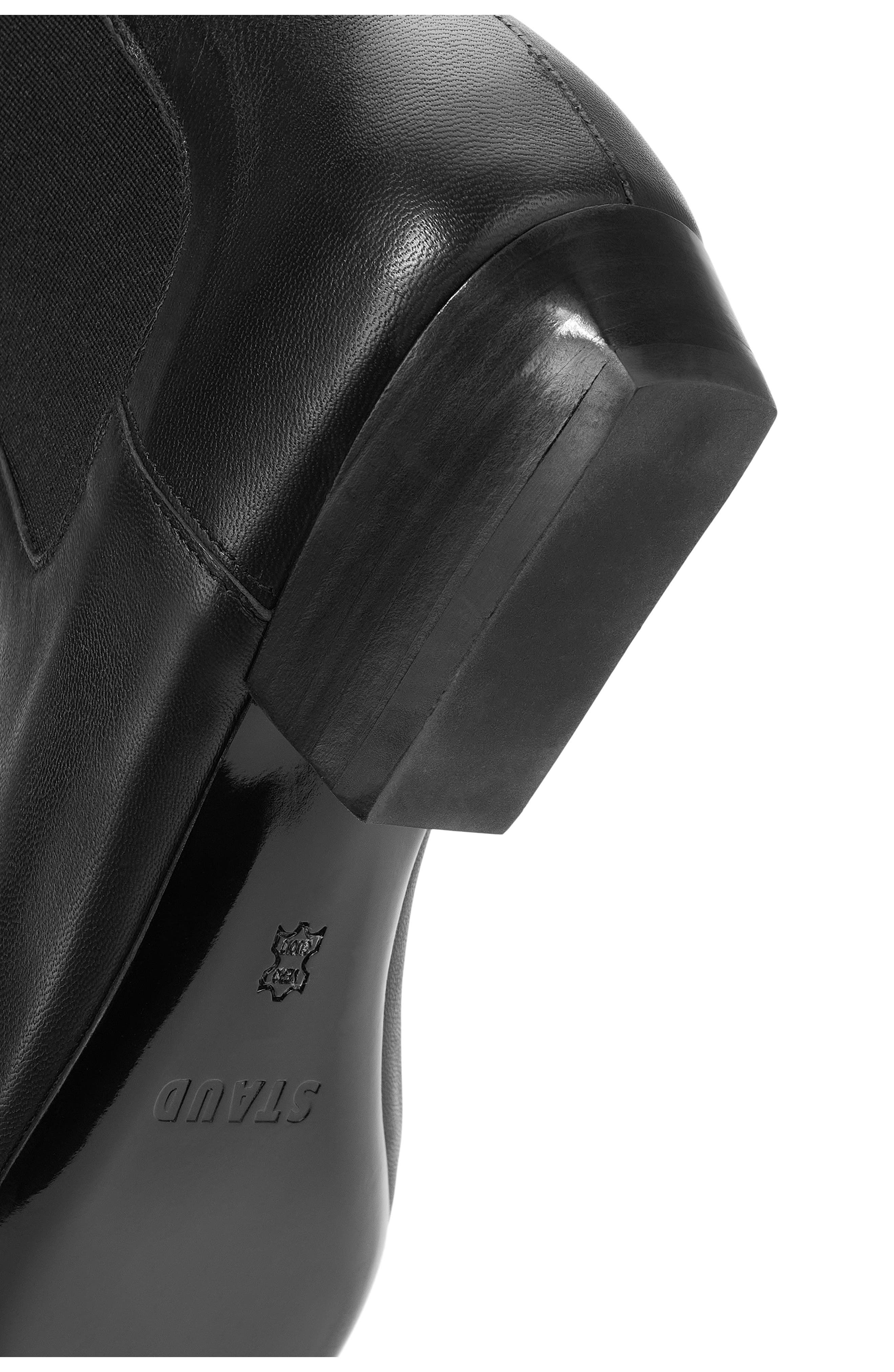 STAUD Wally Chelsea Boot in Black at Nordstrom - 4