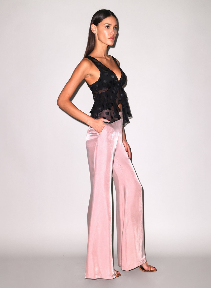 Luxe Twill Flare Pant 6