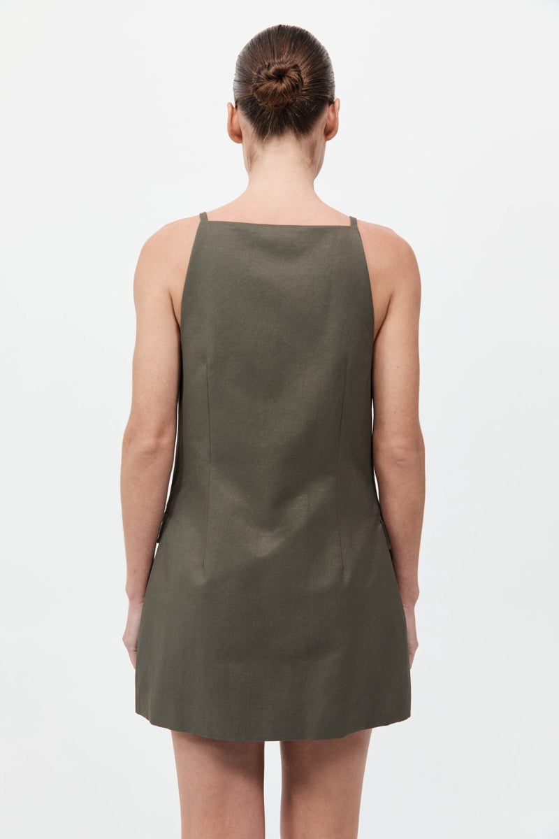 Hybrid Tailored Mini Dress - Kalamata - 9