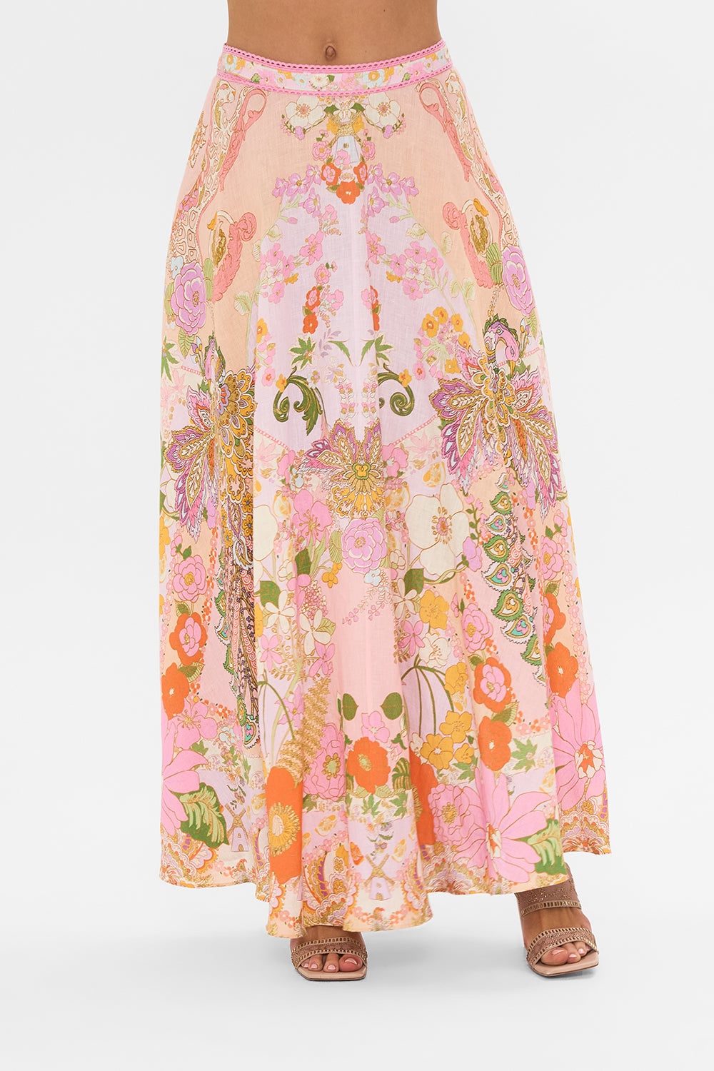 MAXI CIRCLE SKIRT - 5