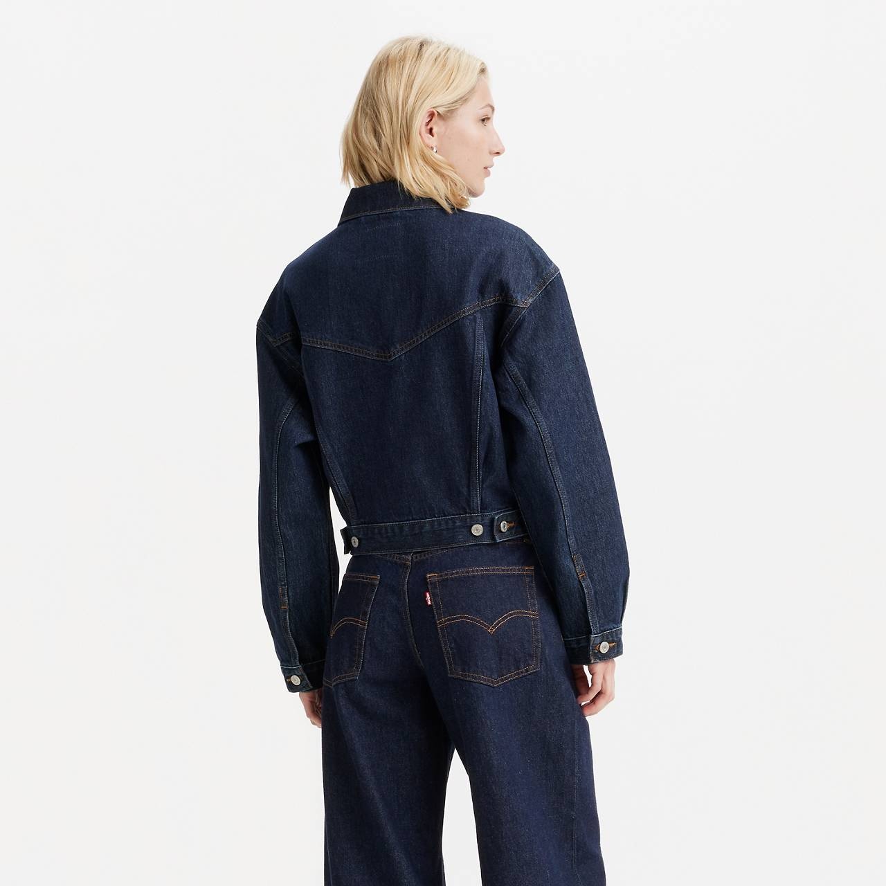 SHRUNKEN '90S TRUCKER JACKET - 4