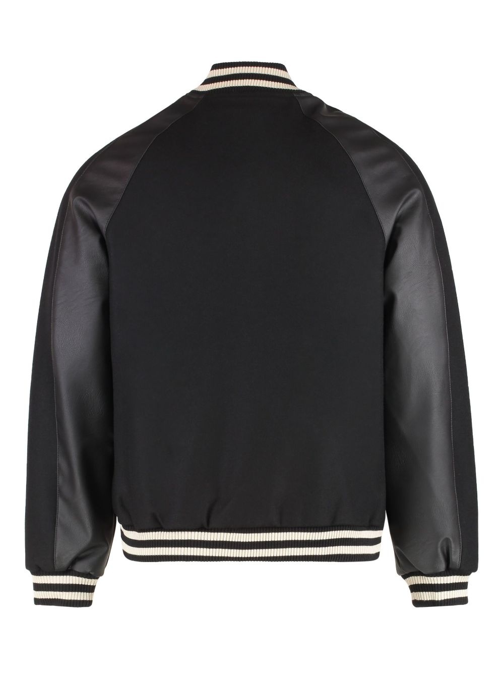 logo-embroidered bomber jacket - 2