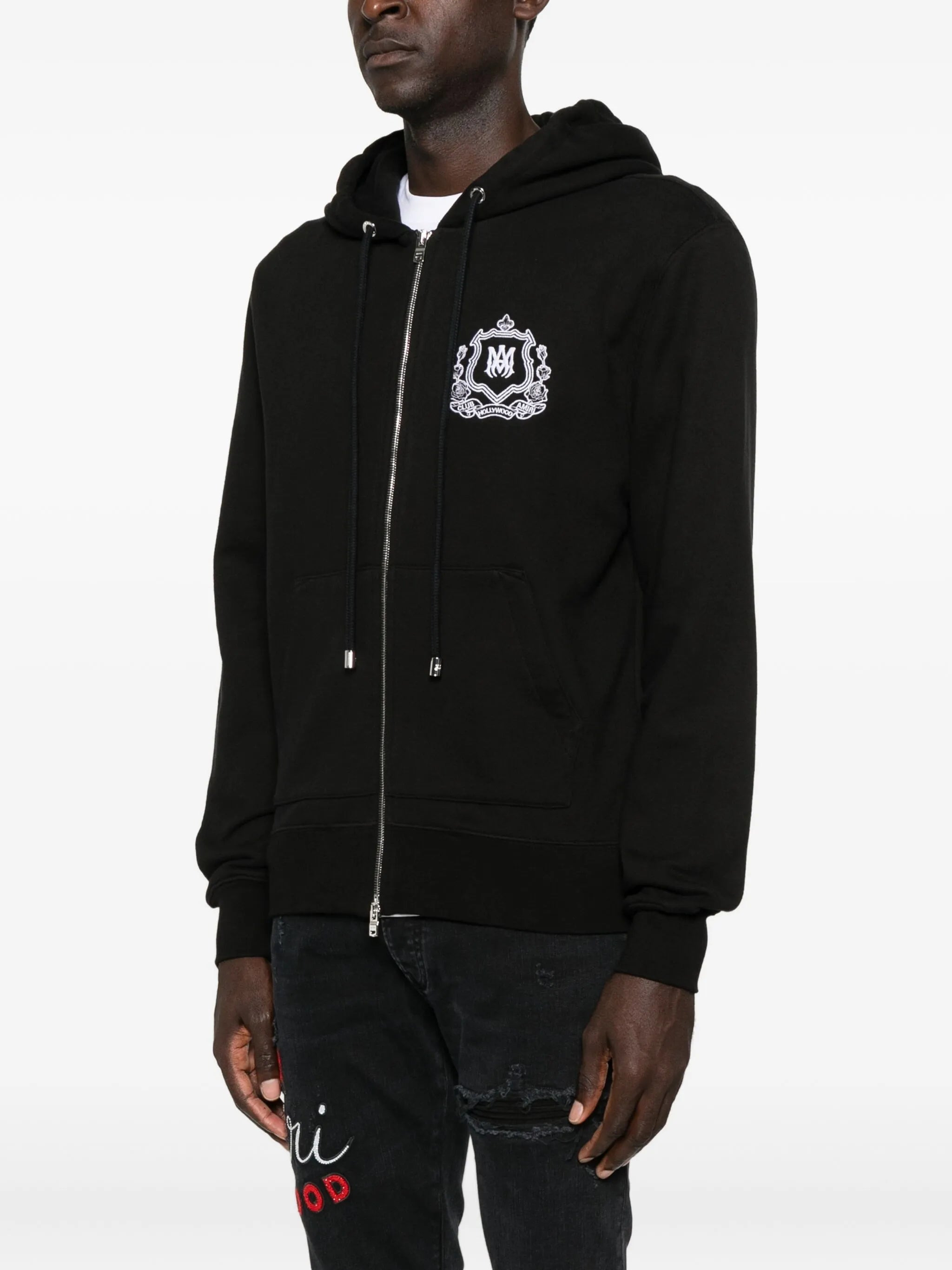 MA Crest zip-up hoodie - 3
