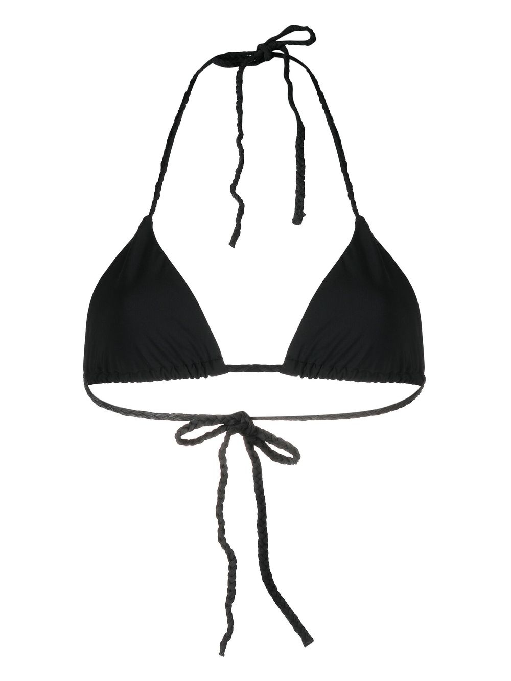 triangle-cup halterneck bikini top - 2
