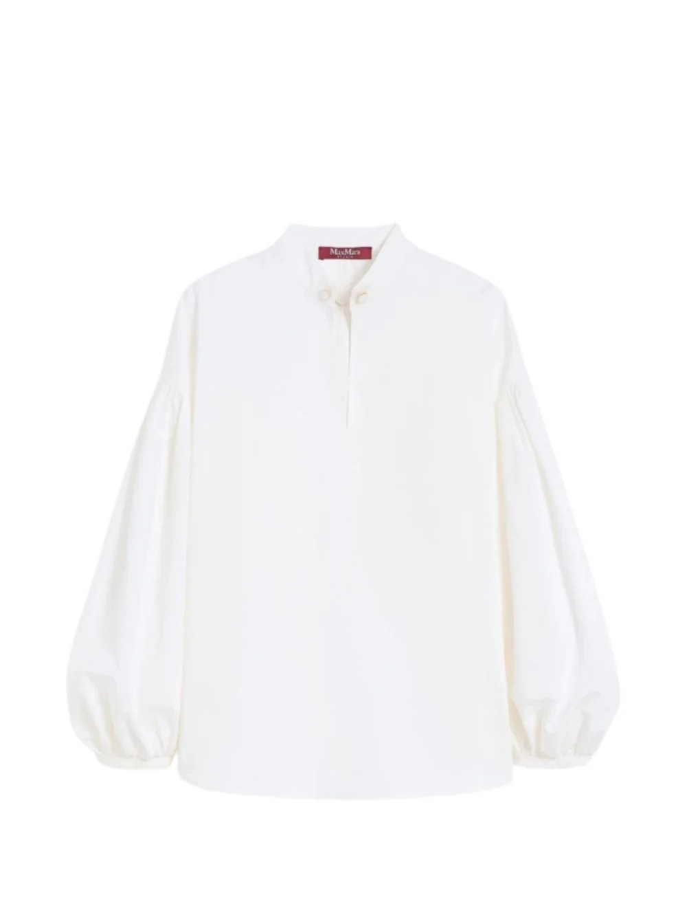 lantern-sleeve blouse - 1