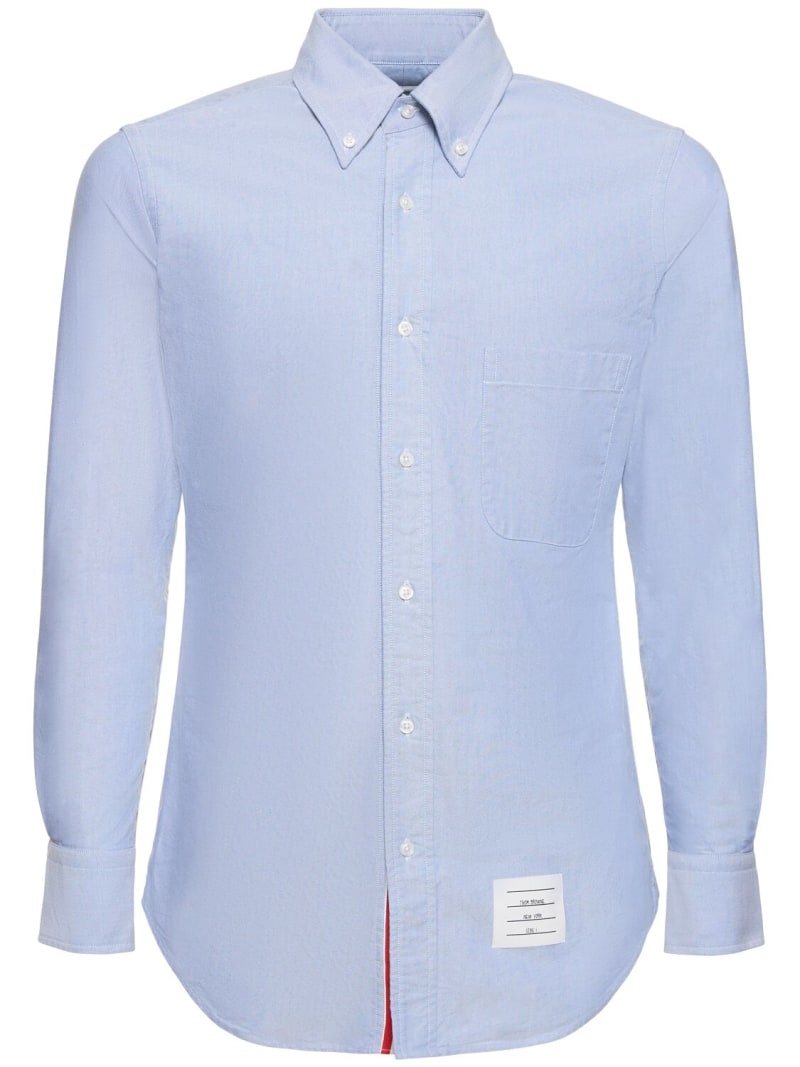 Classic oxford button down shirt - 1
