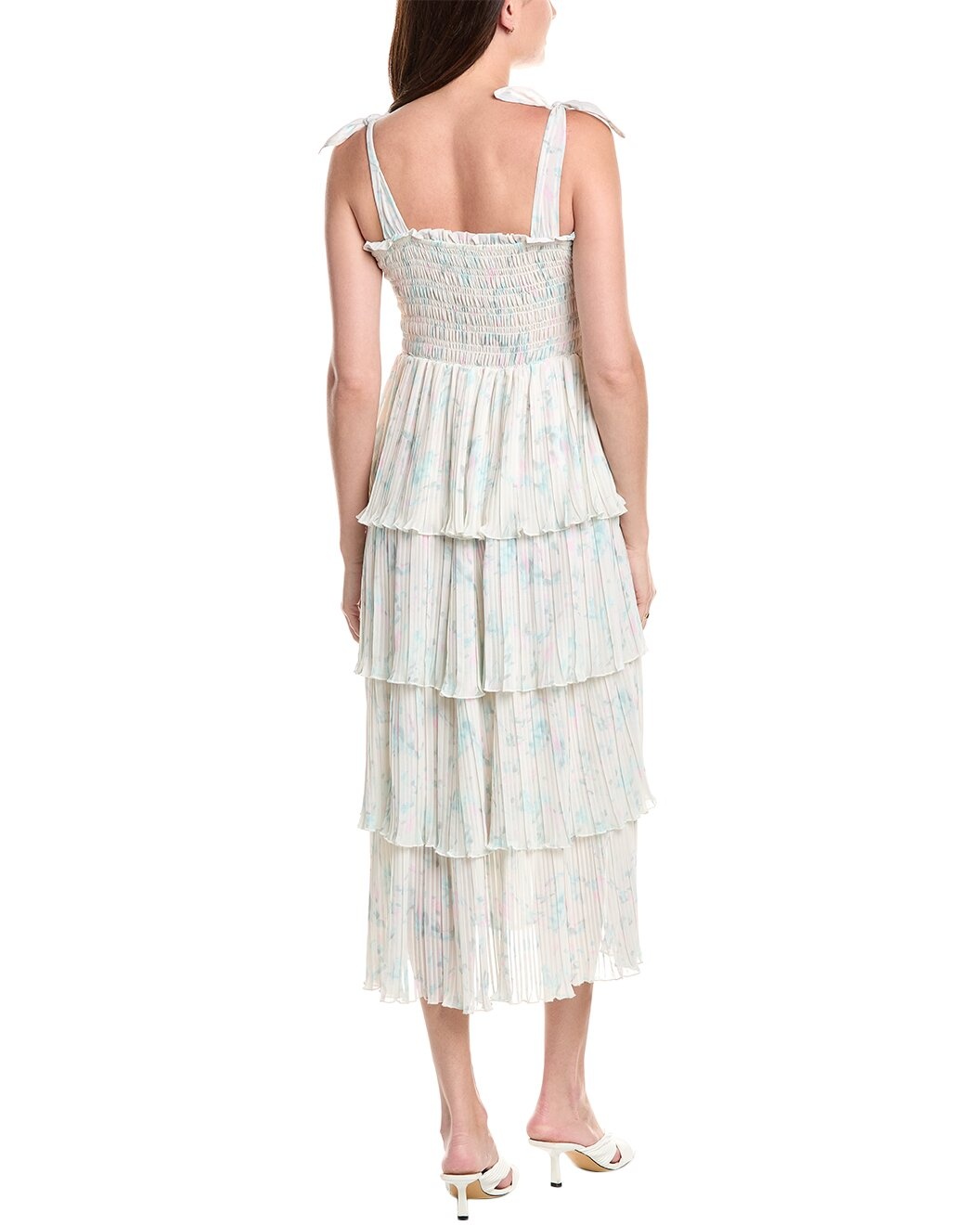 GANNI Georgette Midi Dress - 2