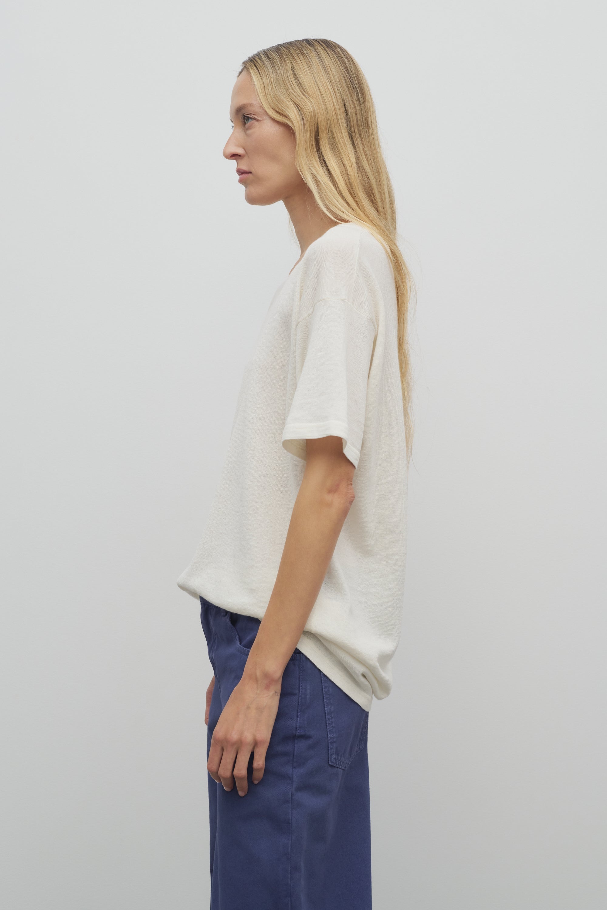 Jiselle Top in Linen and Cotton - 4