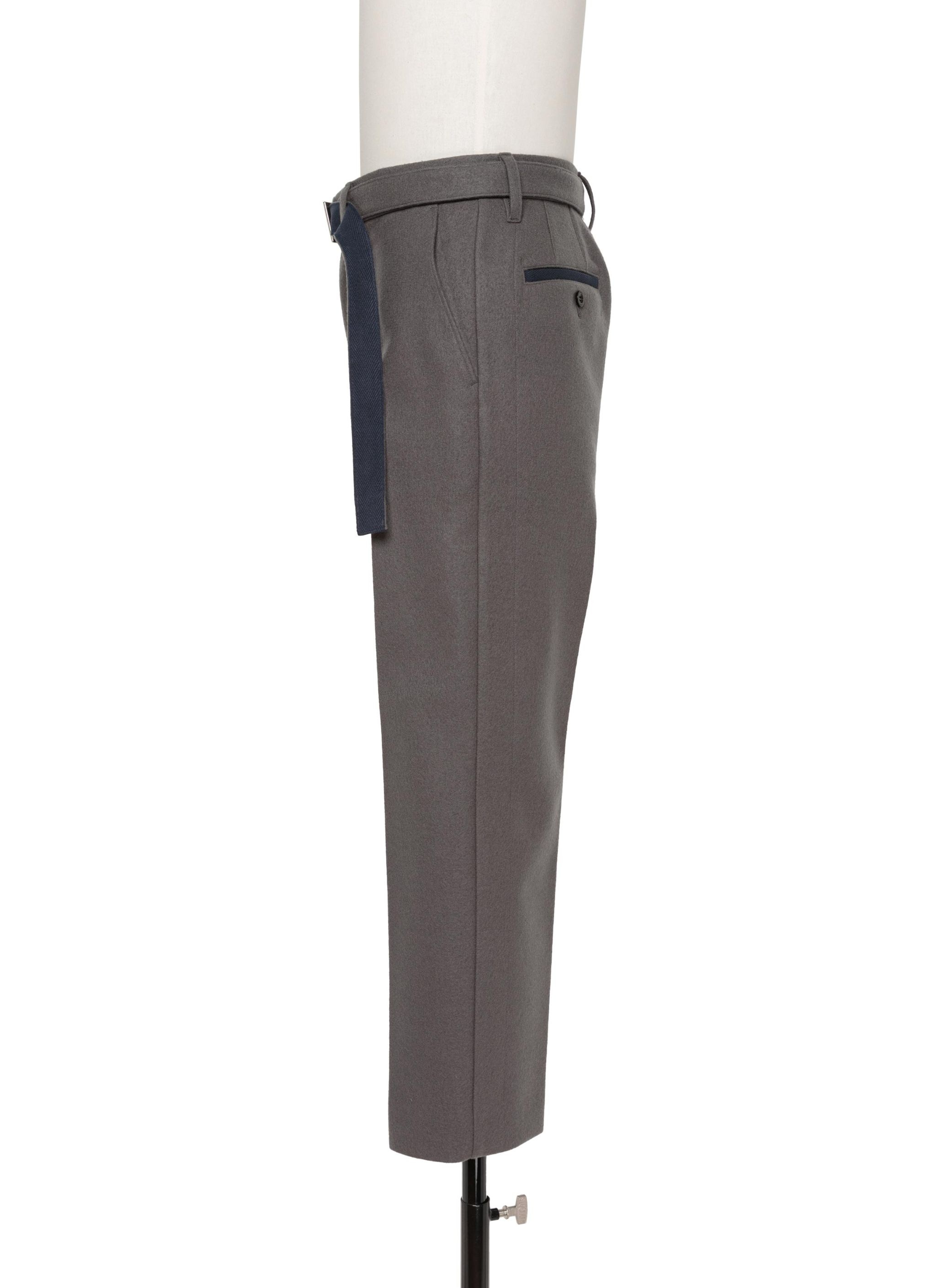 Wool Melton Pants - 2