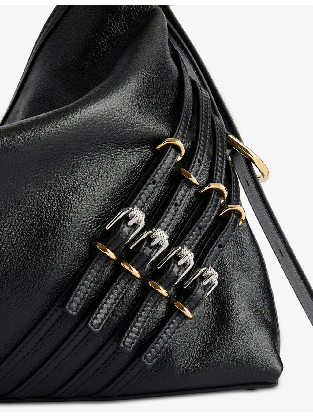 Voyou medium leather shoulder bag - 3