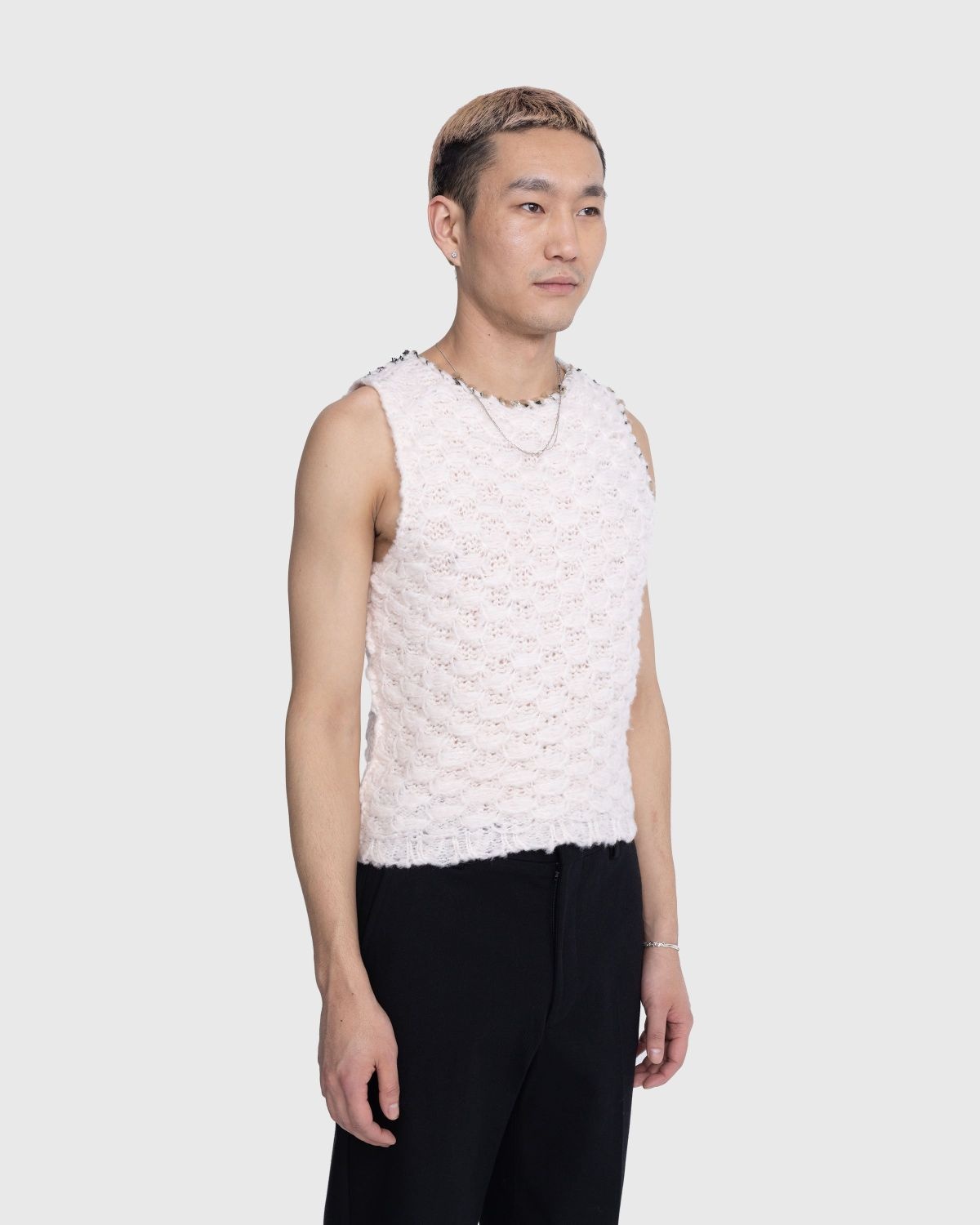 Acne Studios – Knit Vest Pink - 4