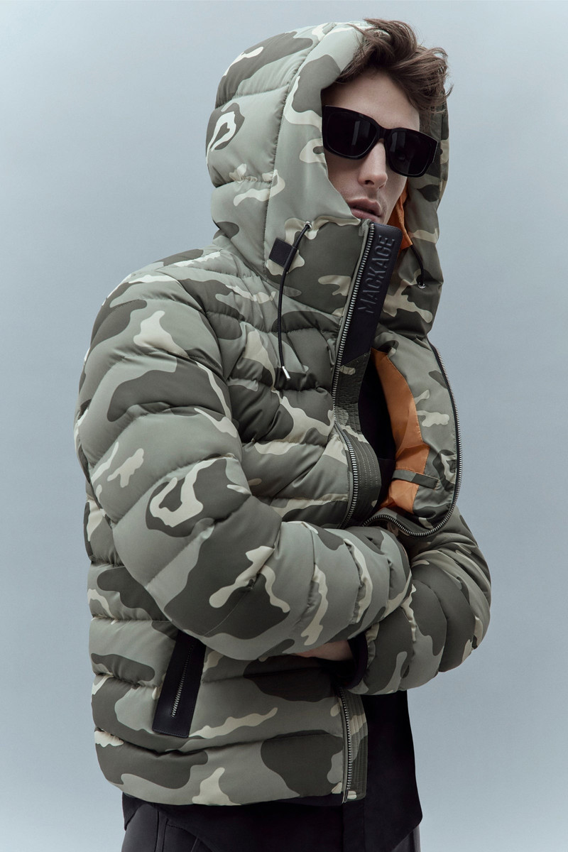 MACKAGE JACK Agile-360 stretch light down jacket with hood outlook