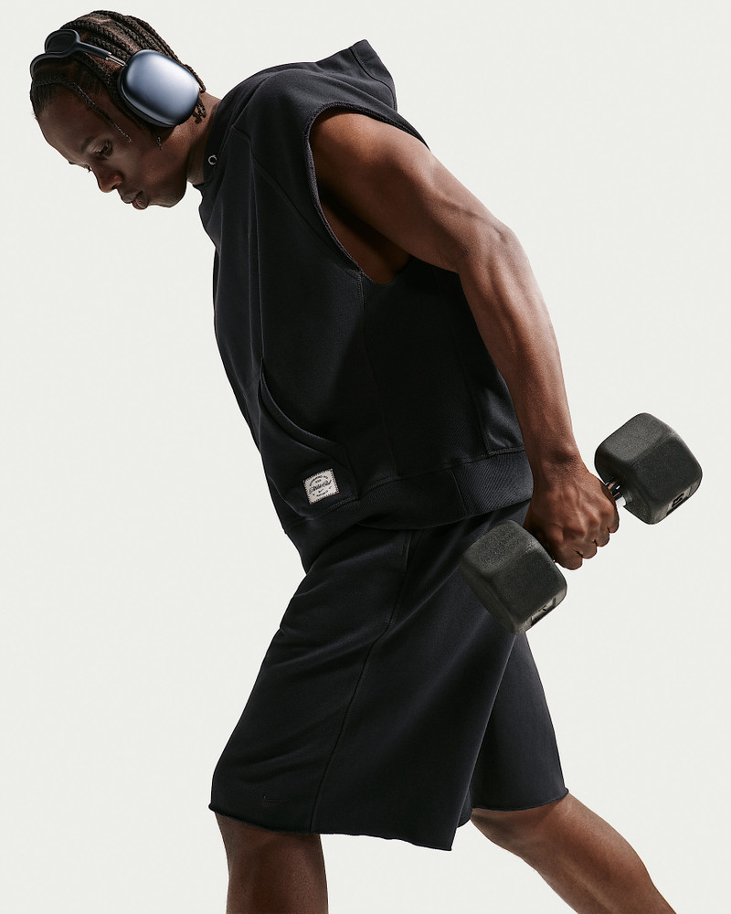 Nike N.A.C Men's Dri-FIT Fleece Training Shorts 4