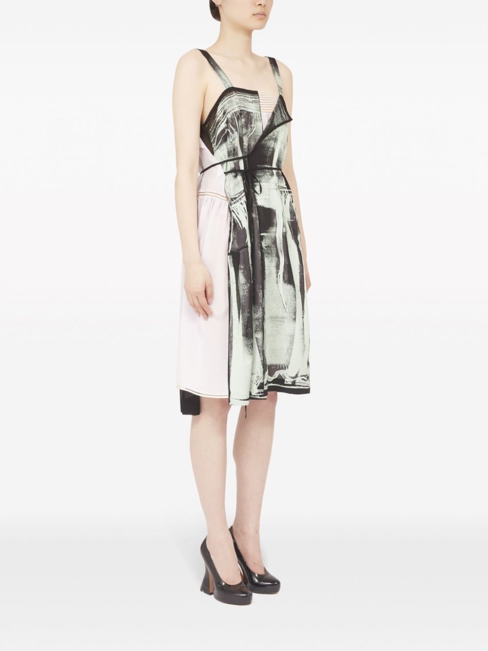 Freeze-frame silk dress - 2