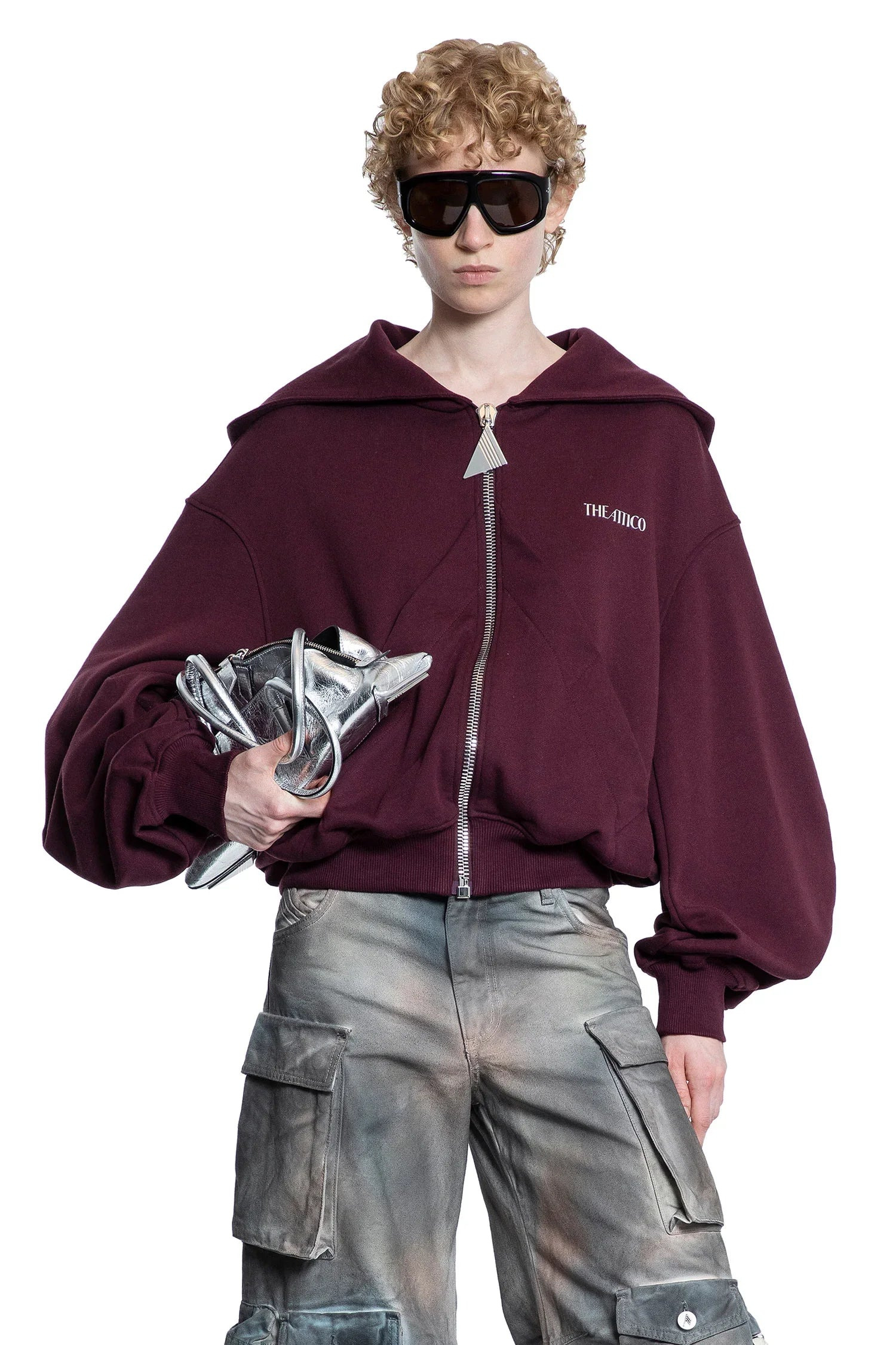 Double-American-Fleece-Zip-Up-Hoodie - 5