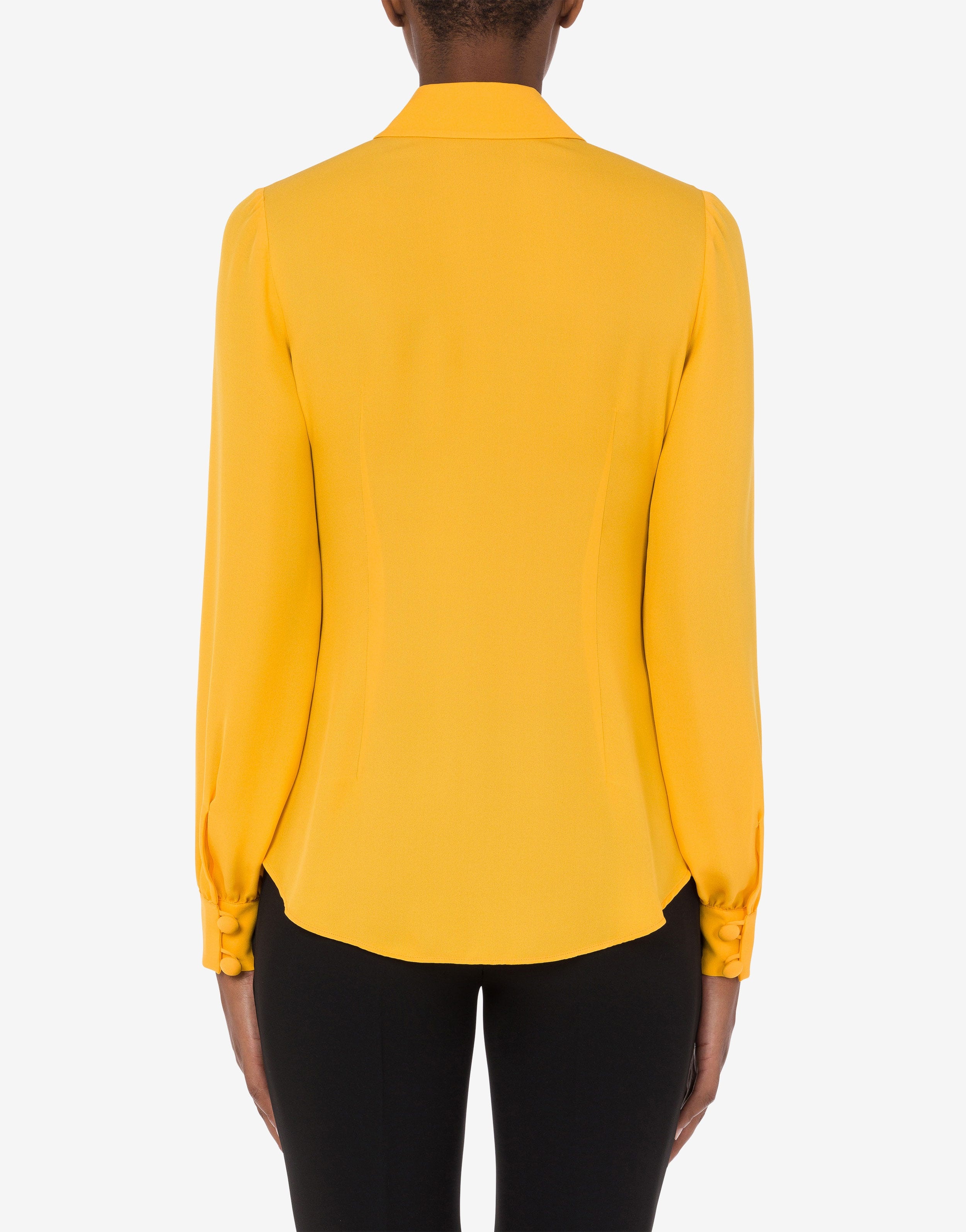 60S SILK CHARMEUSE SHIRT - 3