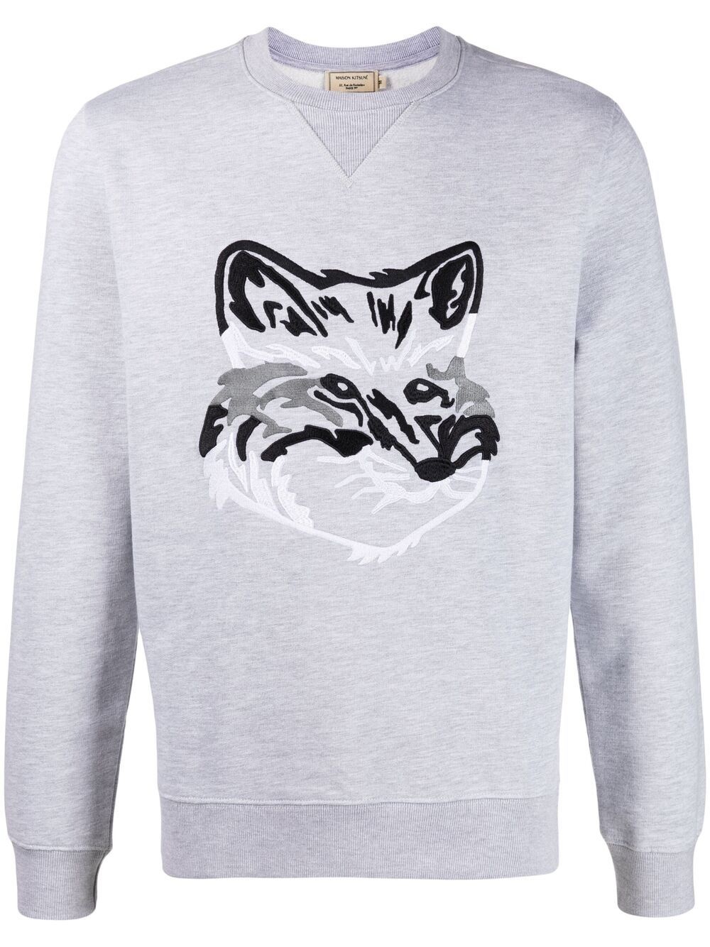 Big Fox embroidered sweatshirt - 1