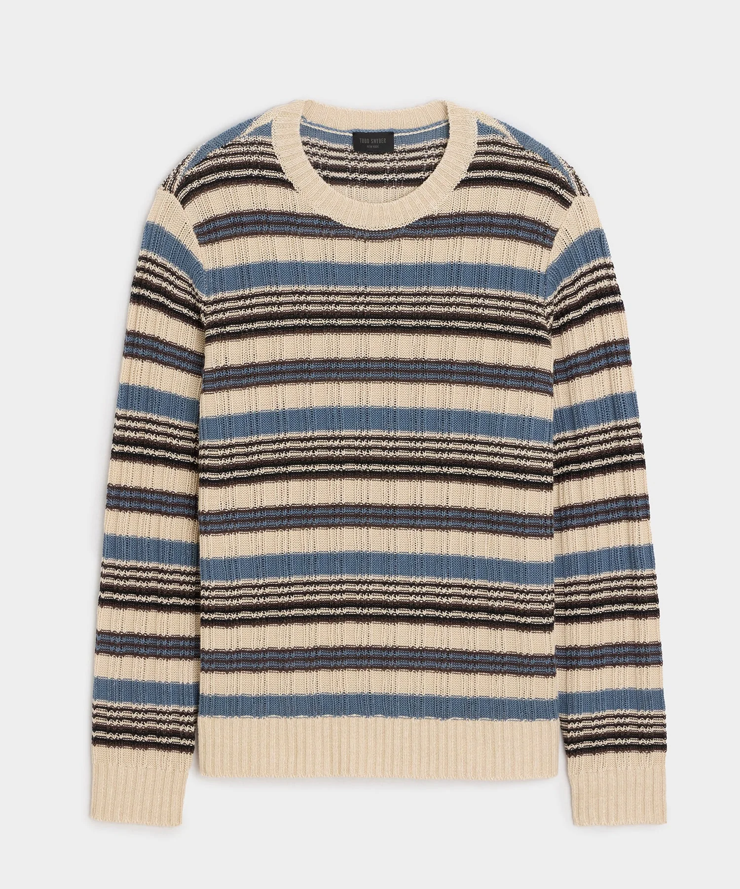 Linen Crewneck Sweater - 1