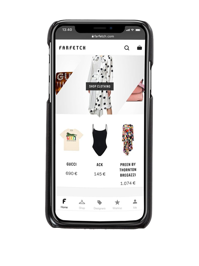 Dolce & Gabbana crocodile iPhone X case outlook