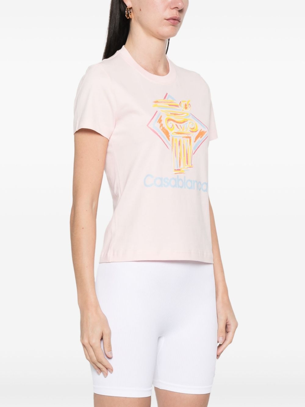 Diamond Column-printed T-shirt - 3