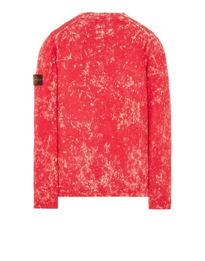 Stone Island 555D9 PURE COTTON KNIT + OFF-DYE OVD TREATMENT_GARMENT DYED  CYCLAMEN outlook