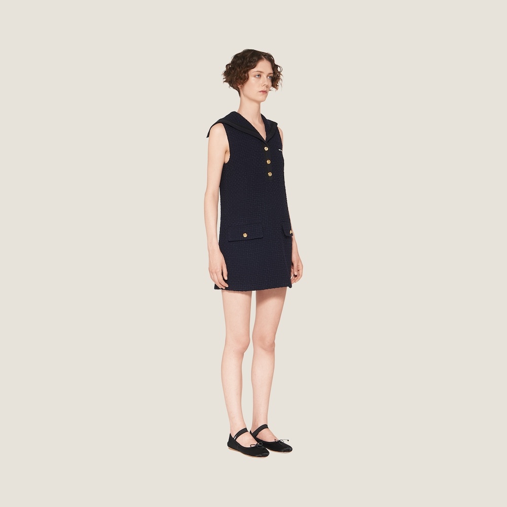 Tweed mini-dress - 4