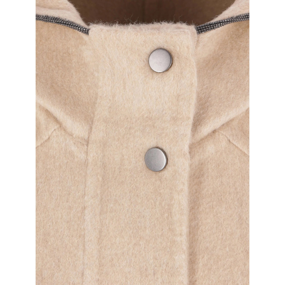 Brunello Cucinelli Neutrals Coats - Capes Women - 2