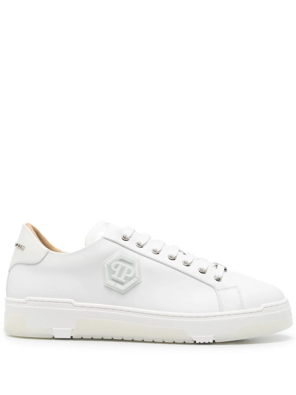 Hexagon-logo sneakers - 1