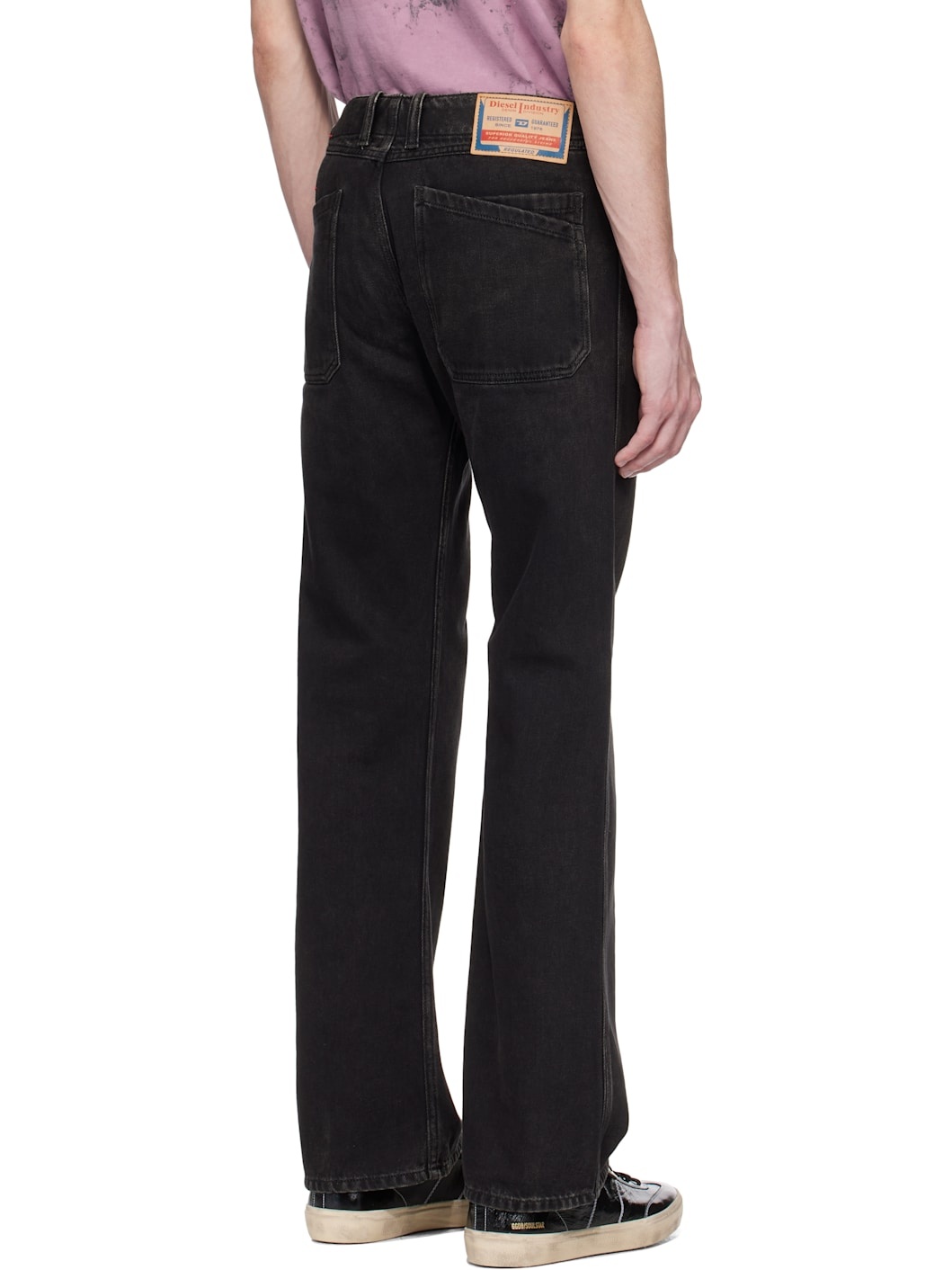Black Bootcut D-Moorix 09j96 Jeans - 3