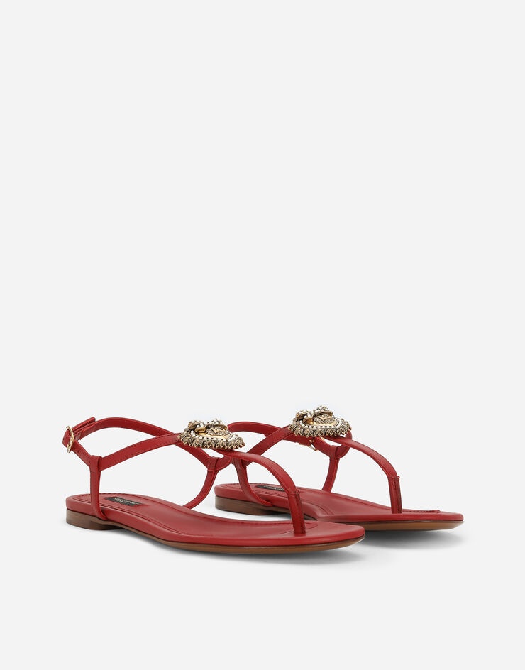 Nappa leather Devotion thong sandals - 2