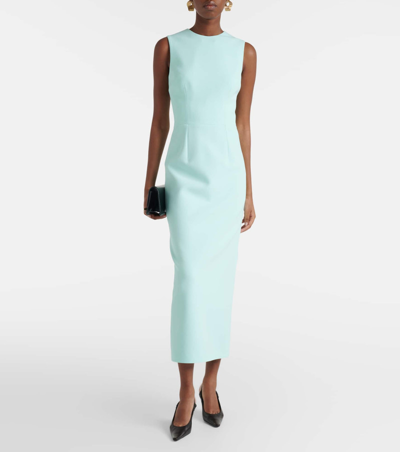 Safiyaa Jodi crêpe midi dress outlook