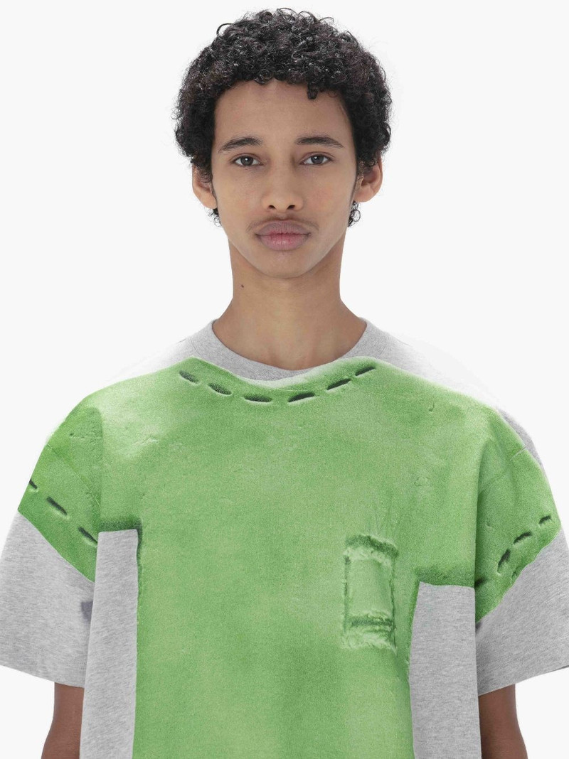 CLAY TROMPE L'OEIL PRINTED T-SHIRT 5