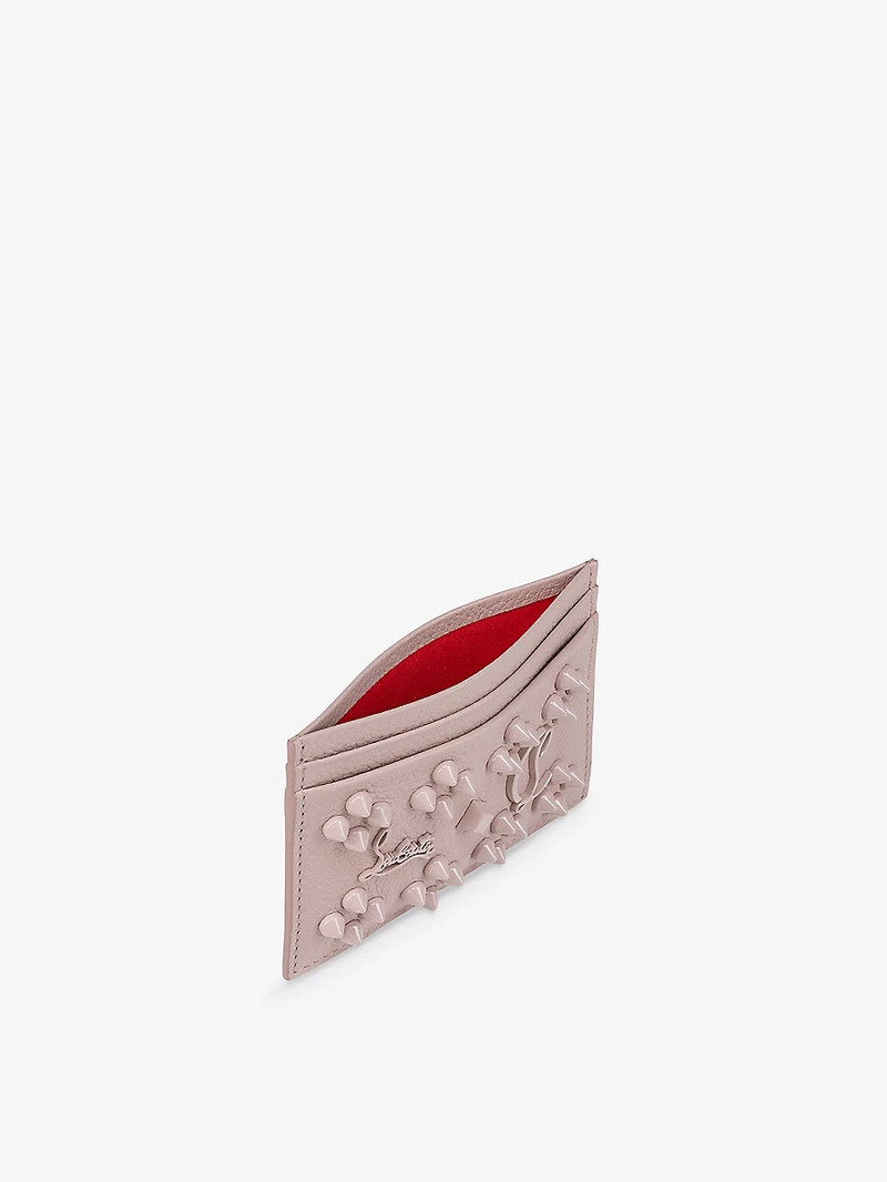 Christian Louboutin Kios Embellished Leather Card Holder outlook