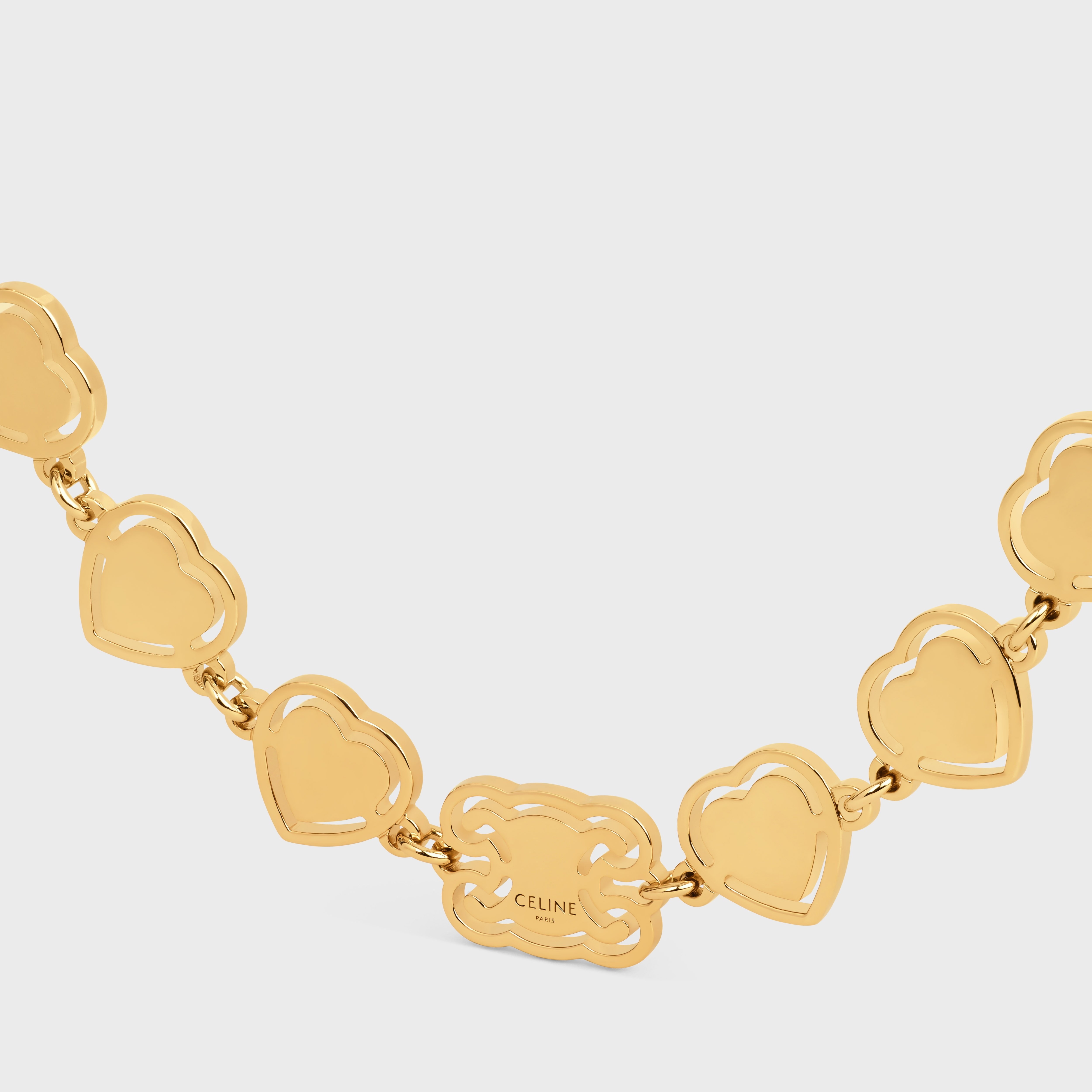 Cœur Celine Necklace in Brass with Gold Finish - 2